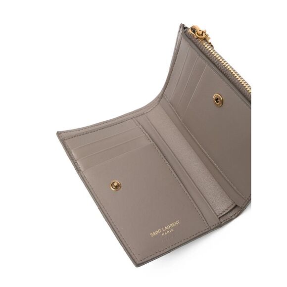 Saint Laurent Grey Wallets & Purses Women